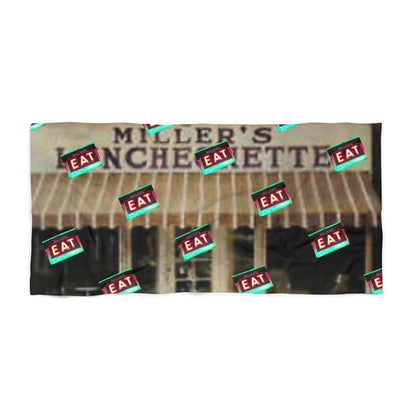 Miller’s Luncheonette Beach Towel