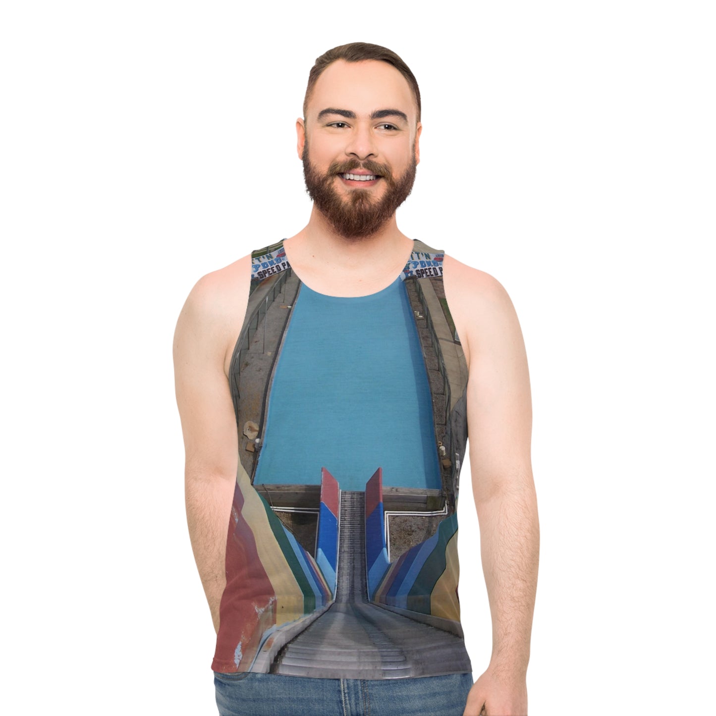 Putt n Pond Unisex Tank Top (AOP)