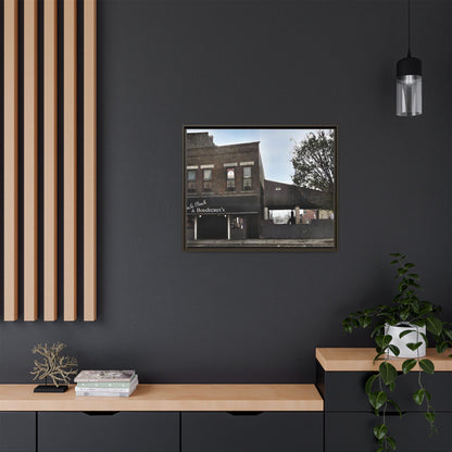 Uncle Buck & Boudreaux’s Framed Matte Canvas Art - Uncle Buck & Boudreaux's Street Scene Decor