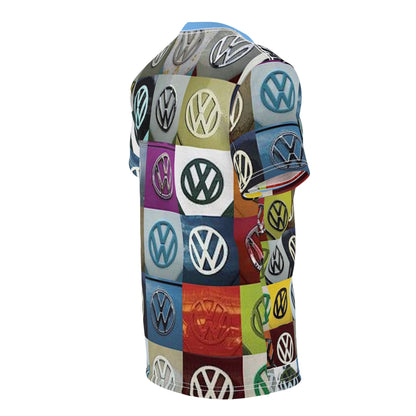 Multi Volkswagen Unisex Cut & Sew Tee (AOP)