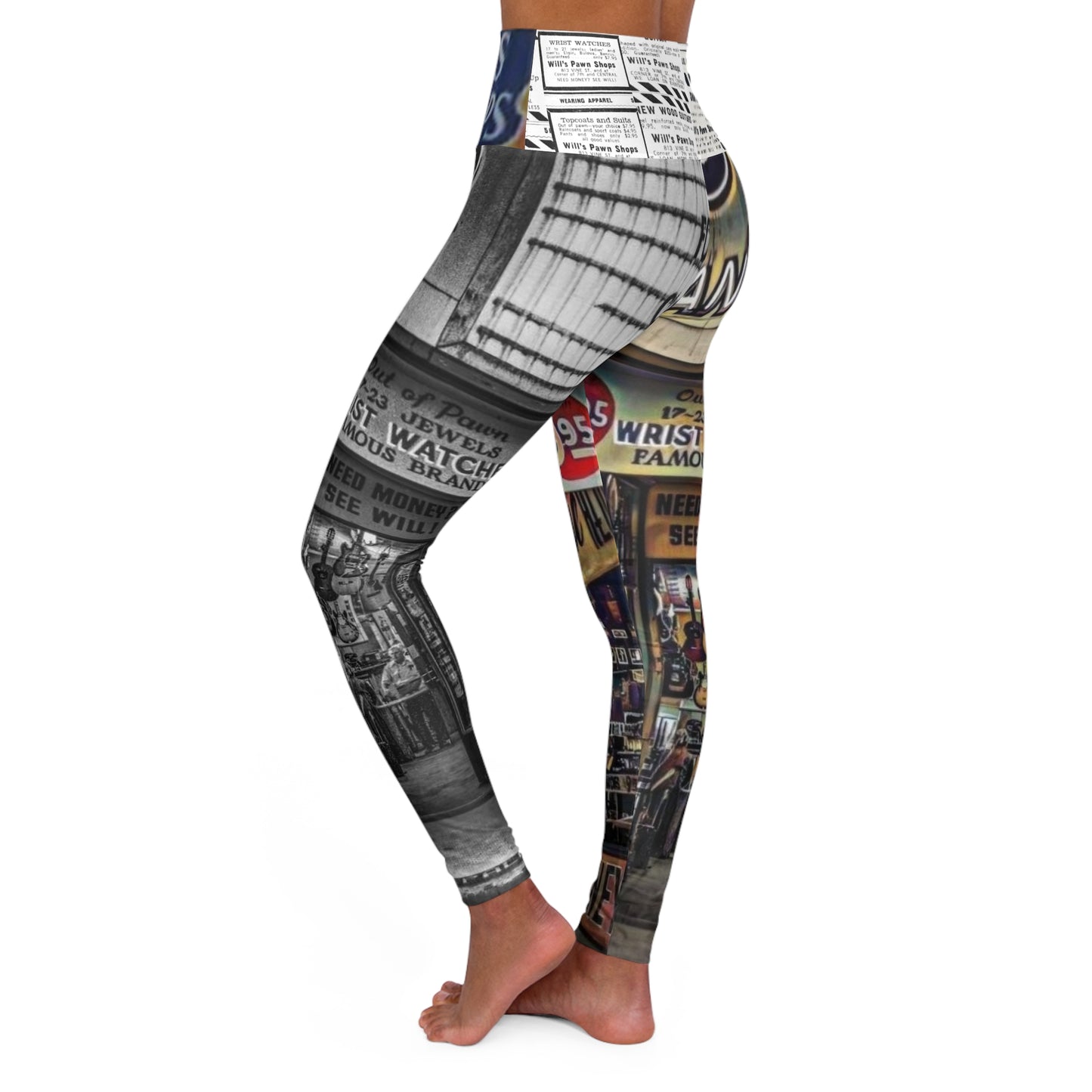 Will’s Pawn Shop Cincinnati High Wasted Yoga Leggings