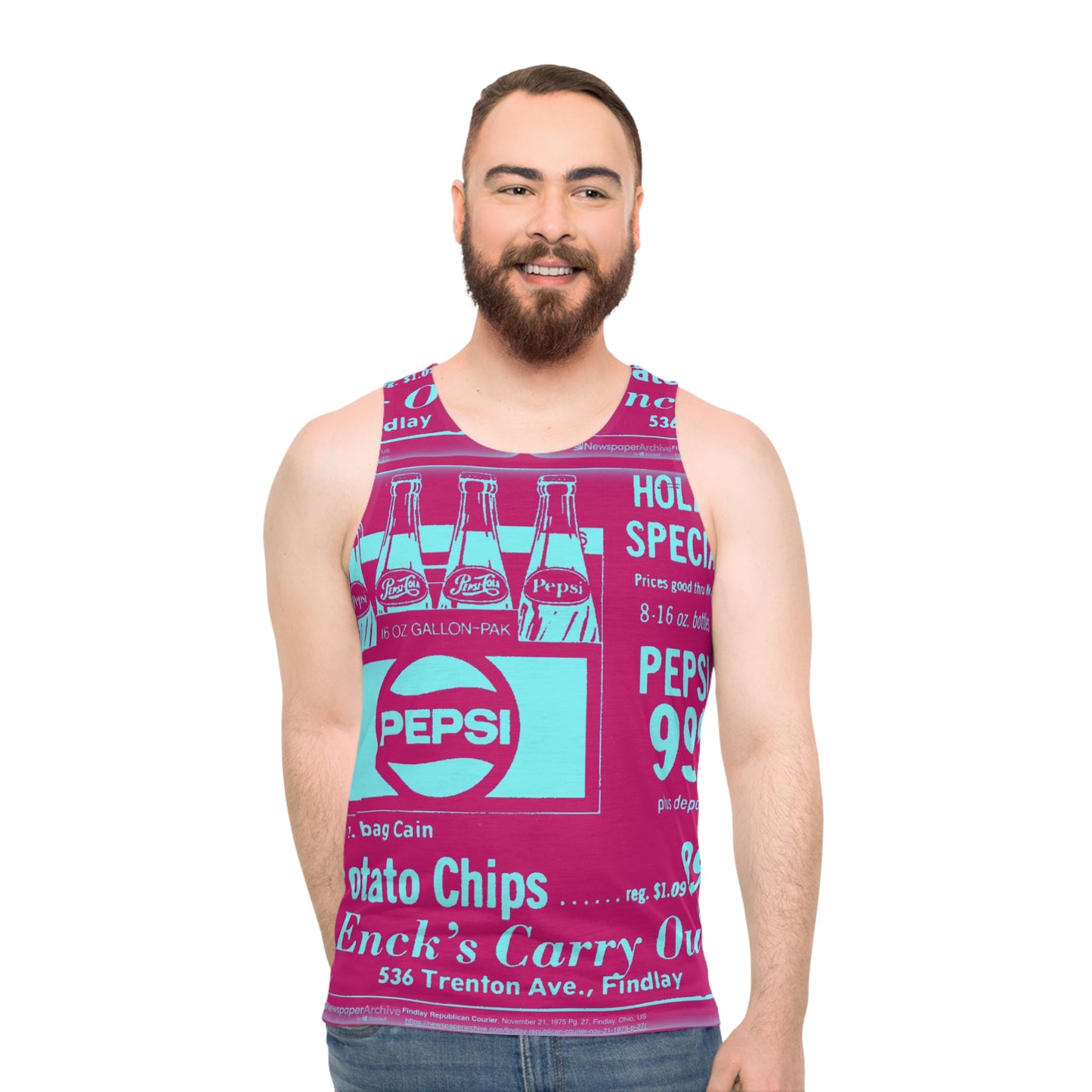 Enck’s Weekend Special Unisex Tank Top (AOP)