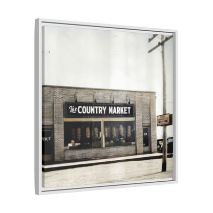 COUNTRY MARKET Findlay’s 224 Vintage Country Market Framed Matte Canvas Art