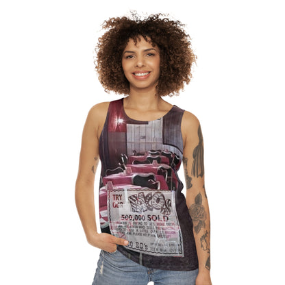 Taco Ed’s Unisex Tank Top (AOP)