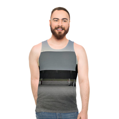 Butch Cassidy Drive-In Unisex Tank Top (AOP)