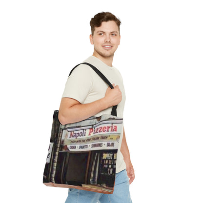 Napoli Pizza Tote Bag (AOP)