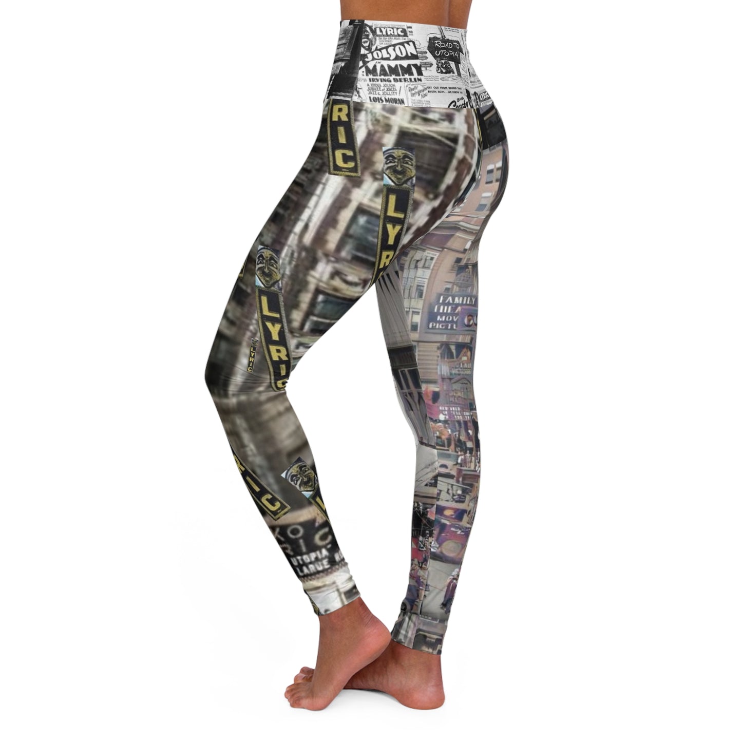 Lyric Theater High Wasted Yoga Leggings