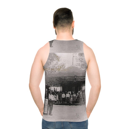 Merry Go Round House of Mirth Unisex Tank Top (AOP)