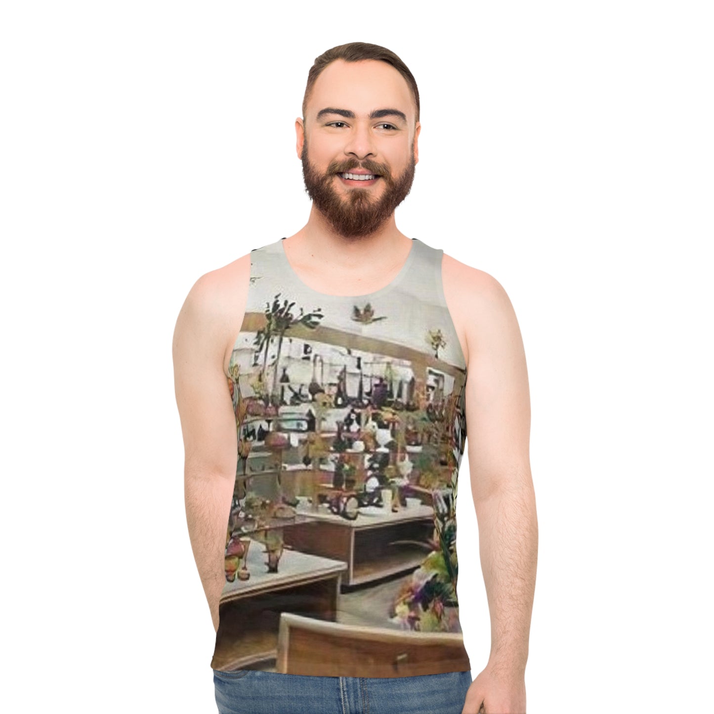 Spayth’s Decorating Unisex Tank Top (AOP)