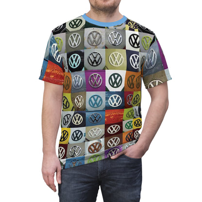 Multi Volkswagen Unisex Cut & Sew Tee (AOP)