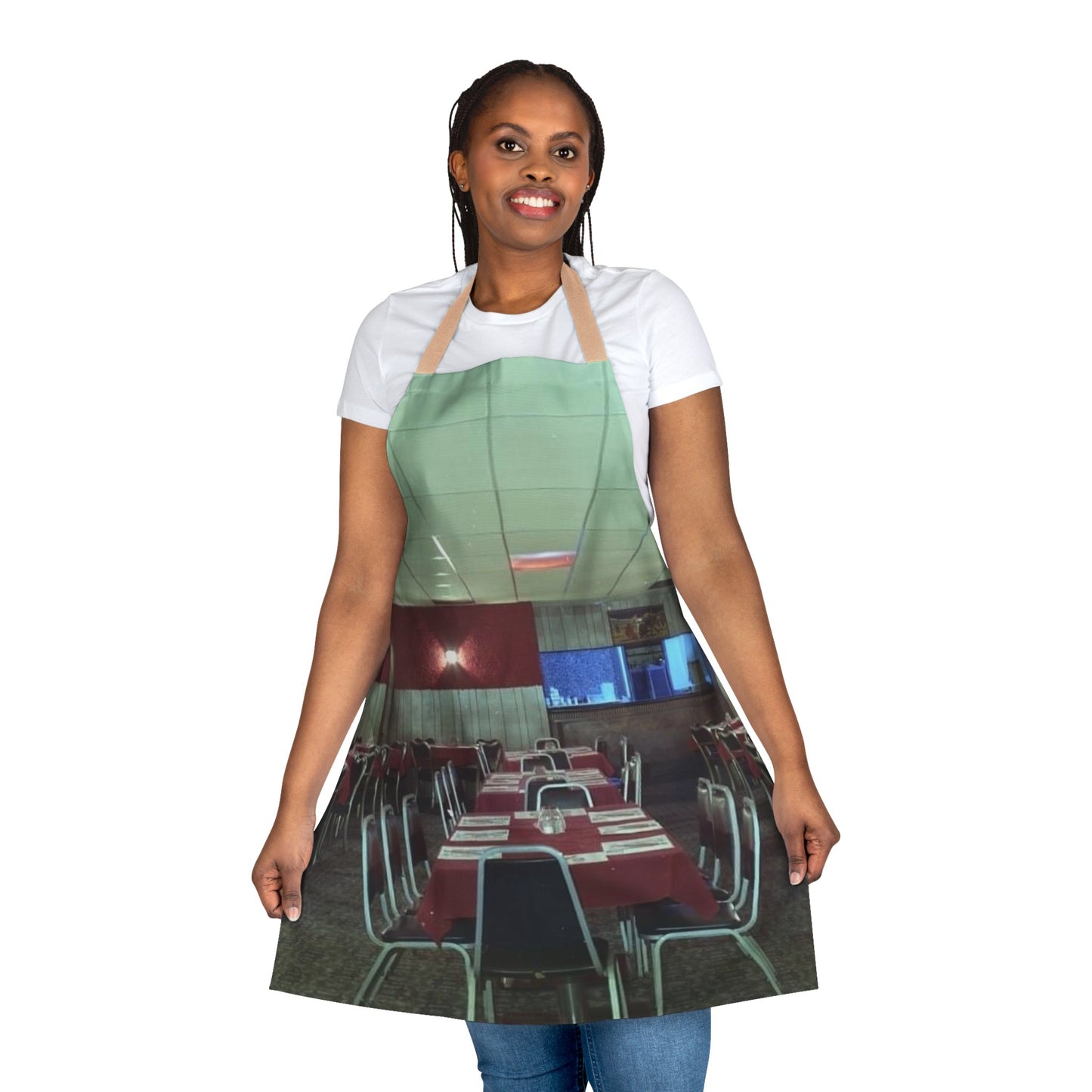 TACO ED’S Apron, 5-Color Straps (AOP)