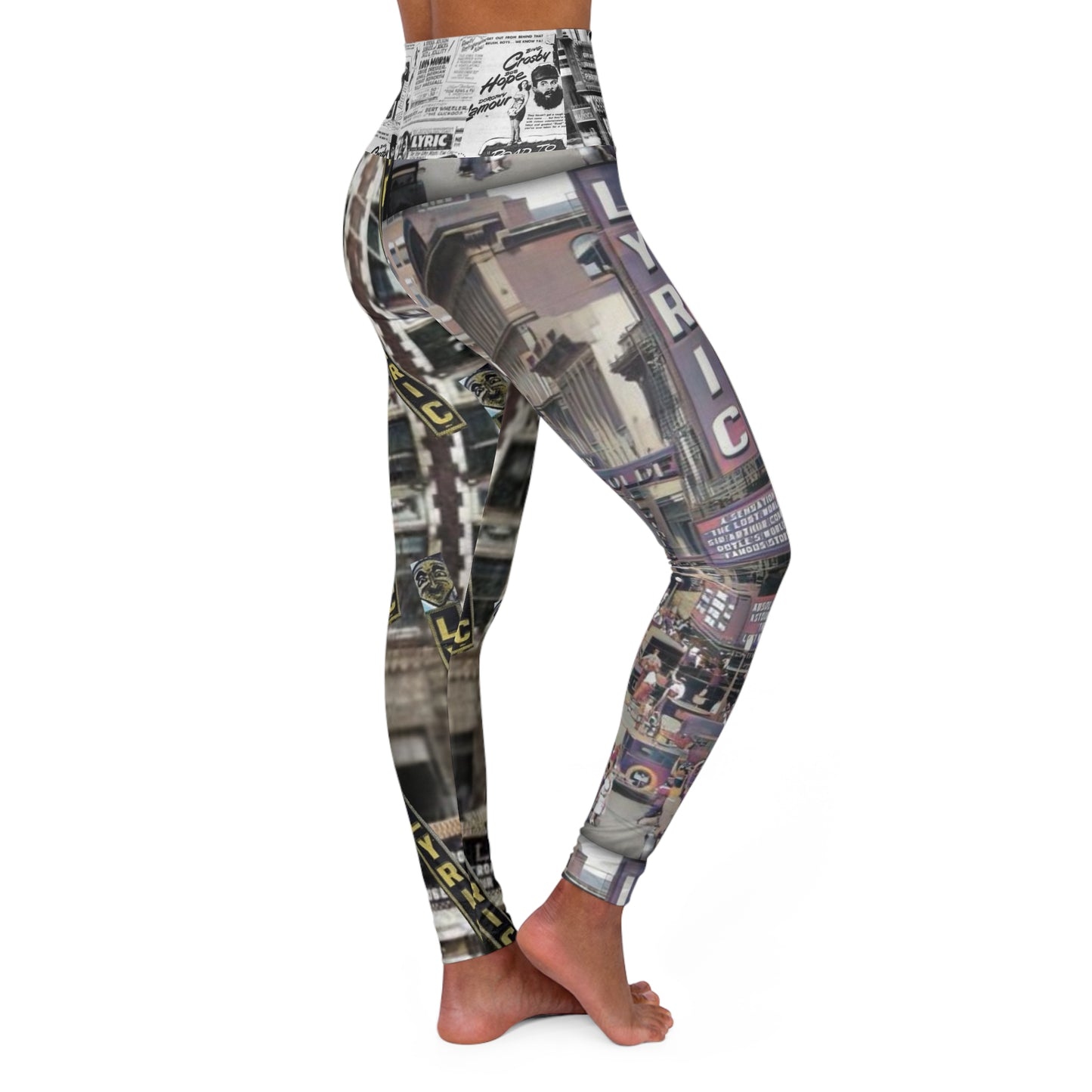 Lyric Theater High Wasted Yoga Leggings