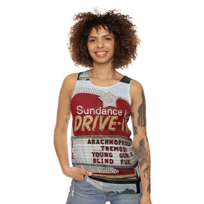 Sundance Kid Arachnophobia Unisex Tank Top (AOP)