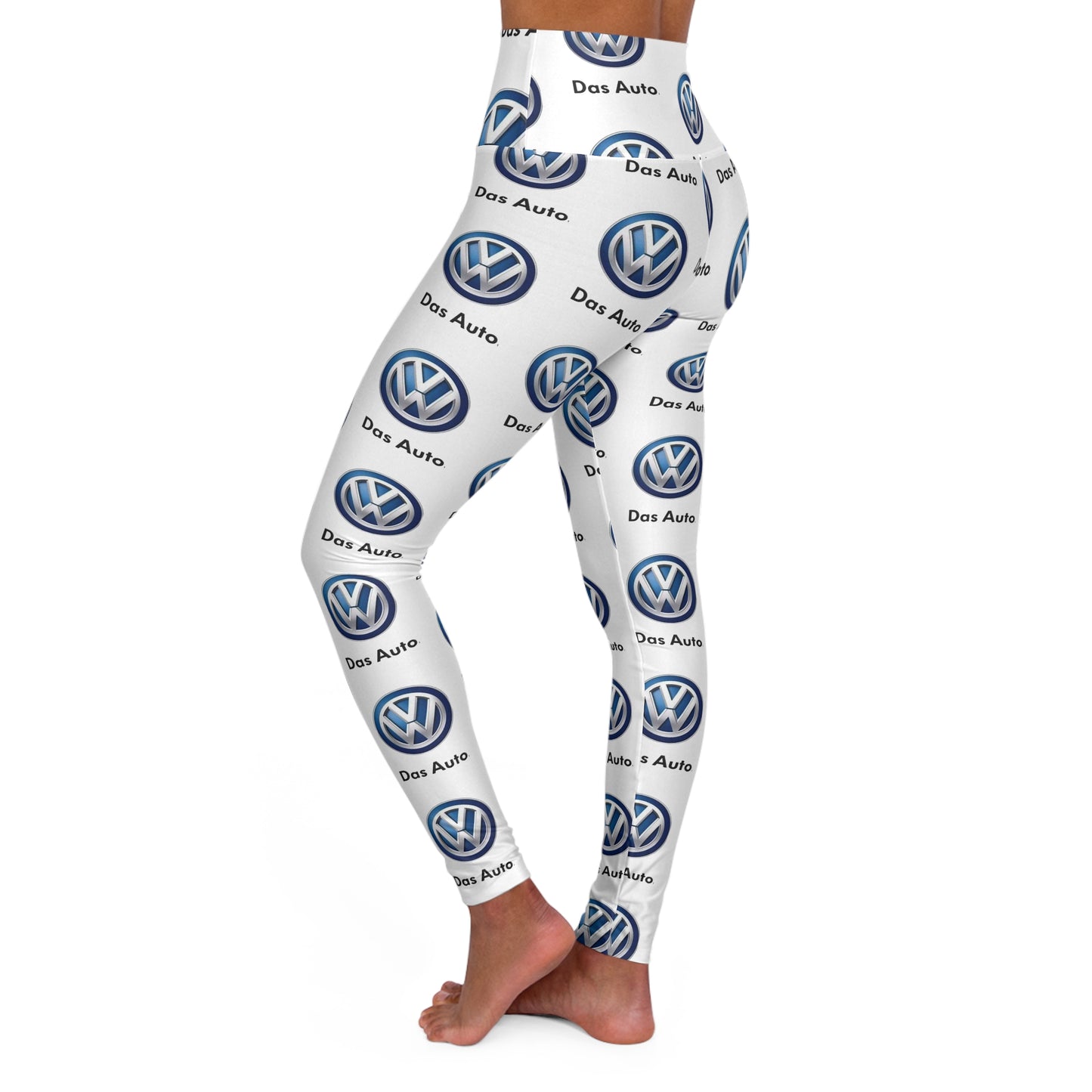 VW Das Auto High Waisted Yoga Leggings (AOP) l