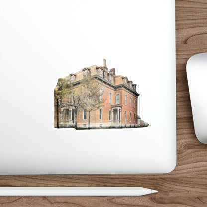 E P Jones Mansion Findlay O Puffy Color Die-Cut Stickers