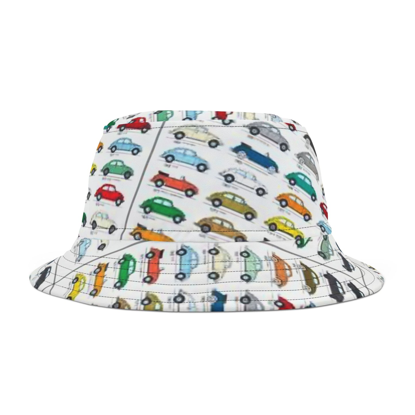 EVOLUTION OF THE VW BEETLE  Bucket Hat (AOP)