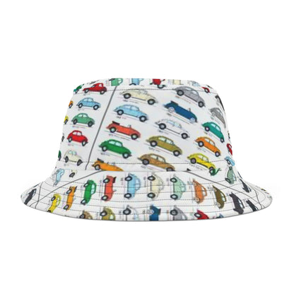 EVOLUTION OF THE VW BEETLE  Bucket Hat (AOP)