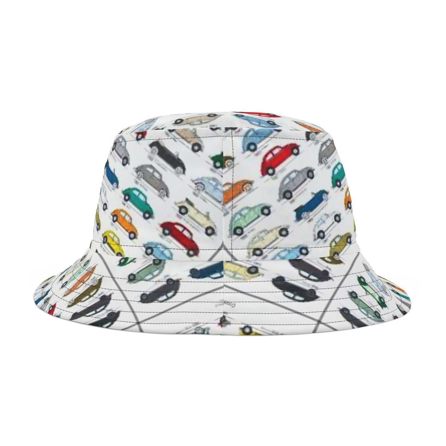 EVOLUTION OF THE VW BEETLE  Bucket Hat (AOP)