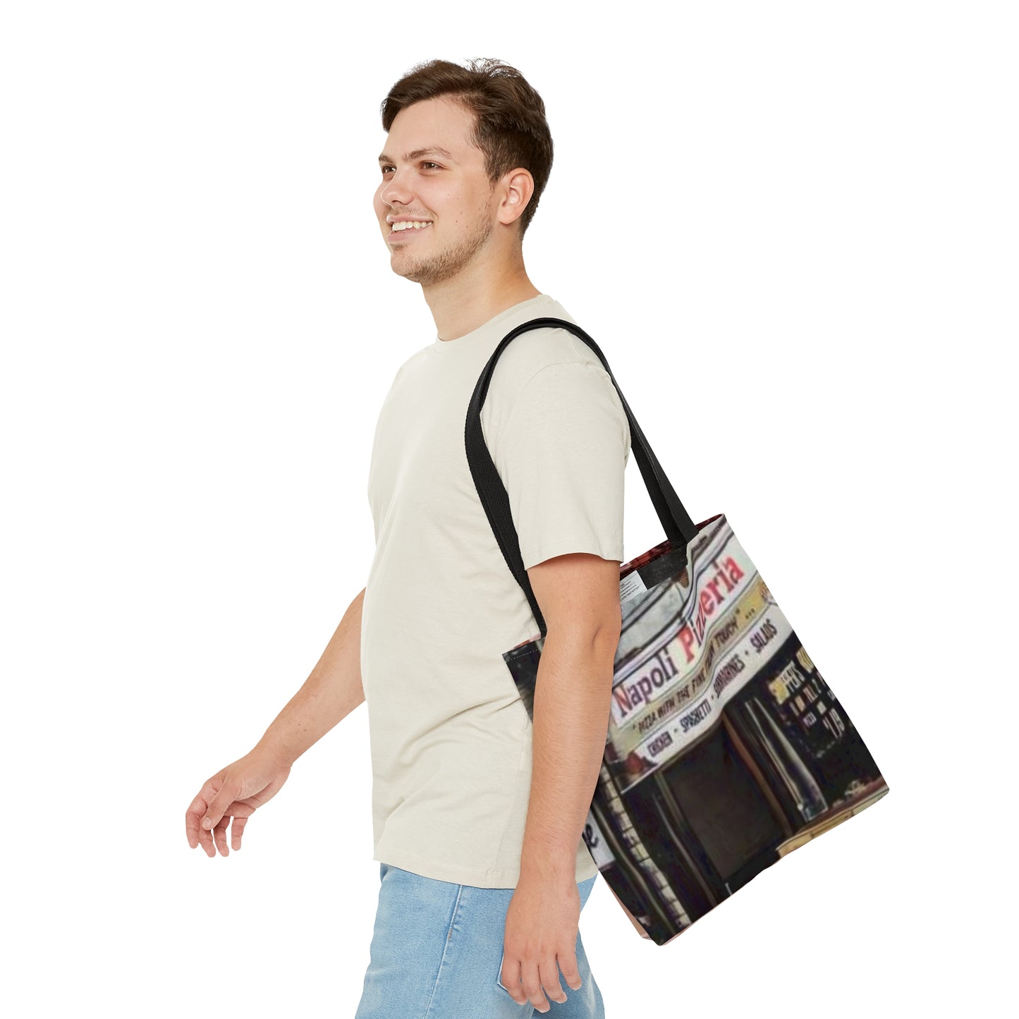 Napoli Pizza Tote Bag (AOP)