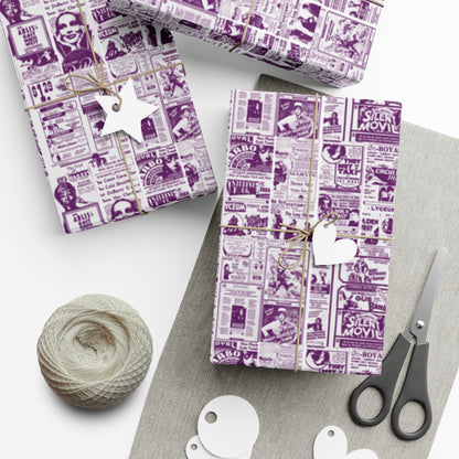 FINDLAY CINEMAS colorway Eggplant Gift Wrap