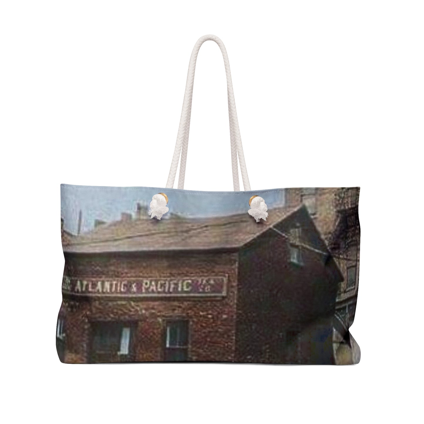 “Findlay’s first Brick residence” Weekender Bag