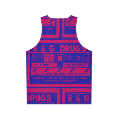 B & G Drugs Unisex Tank Top (AOP)