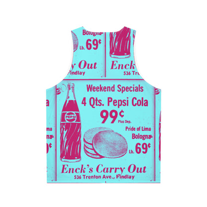 Enck’s Weekend Special Unisex Tank Top (AOP)