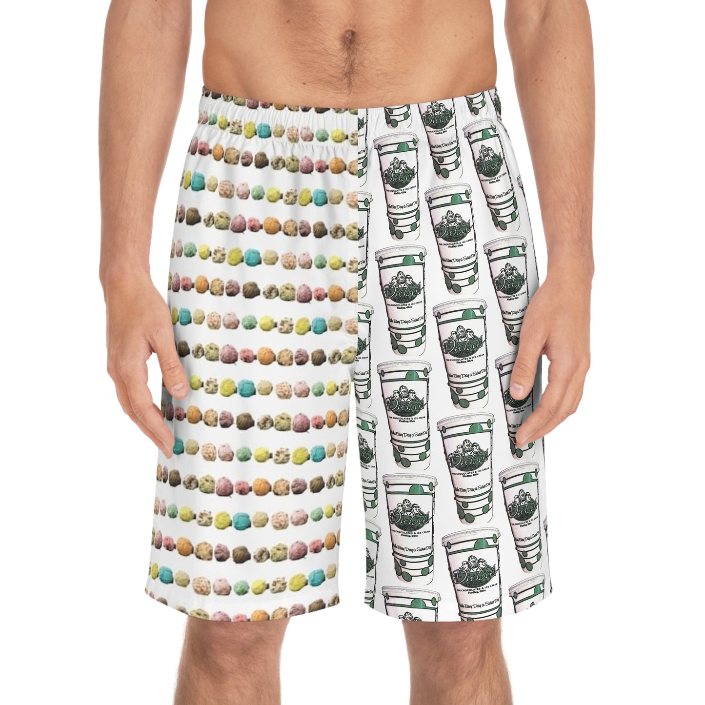 Dietsch’s Scoops Men's Board Shorts (AOP)