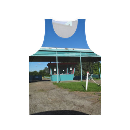 Springmill Drive-In Unisex Tank Top (AOP)