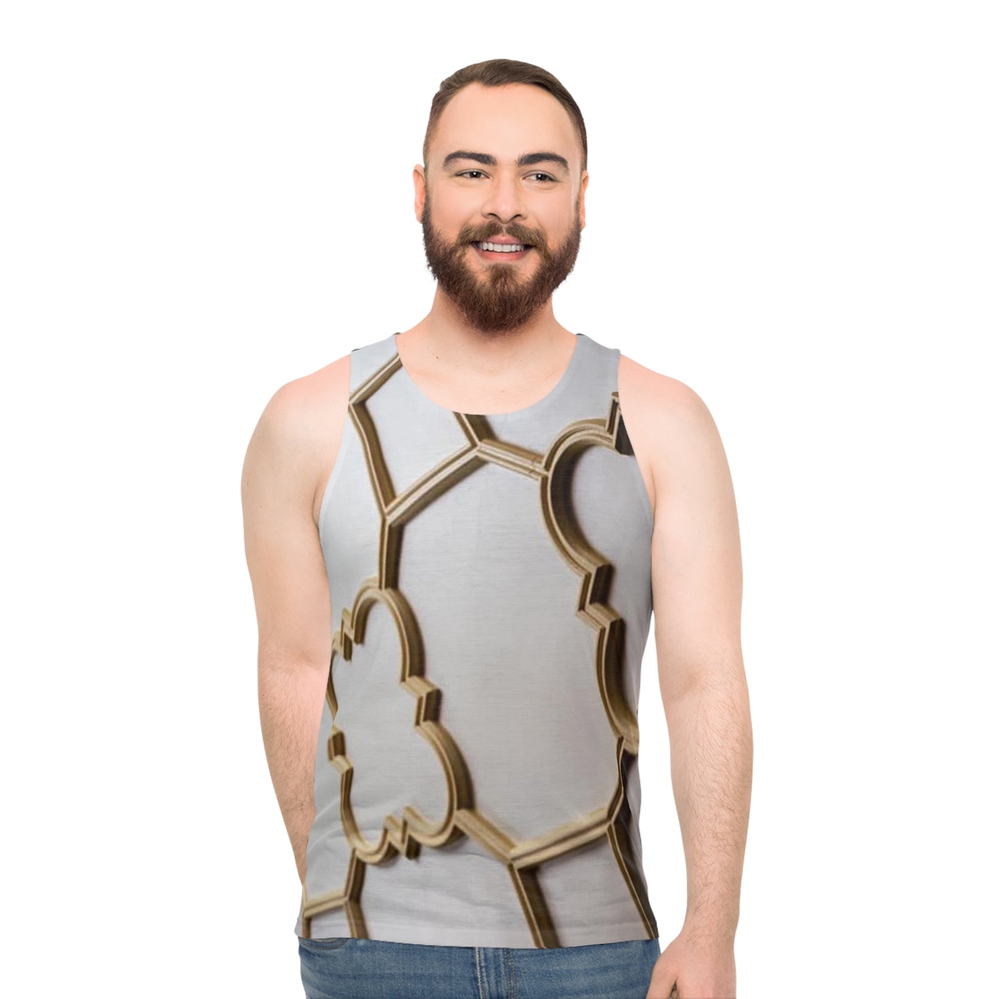 High Tower Ceiling 1109 S Main Unisex Tank Top (AOP)