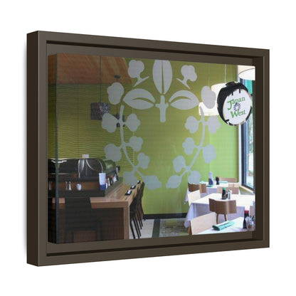 Japan West Findlay O. Modern Botanical Canvas Art - Framed Wall Decor for Dining Spaces