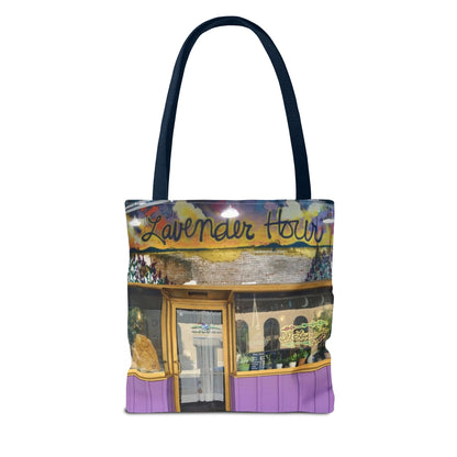 113 E Crawford Homer Bean | Lavender Hour  Tote Bag (AOP)