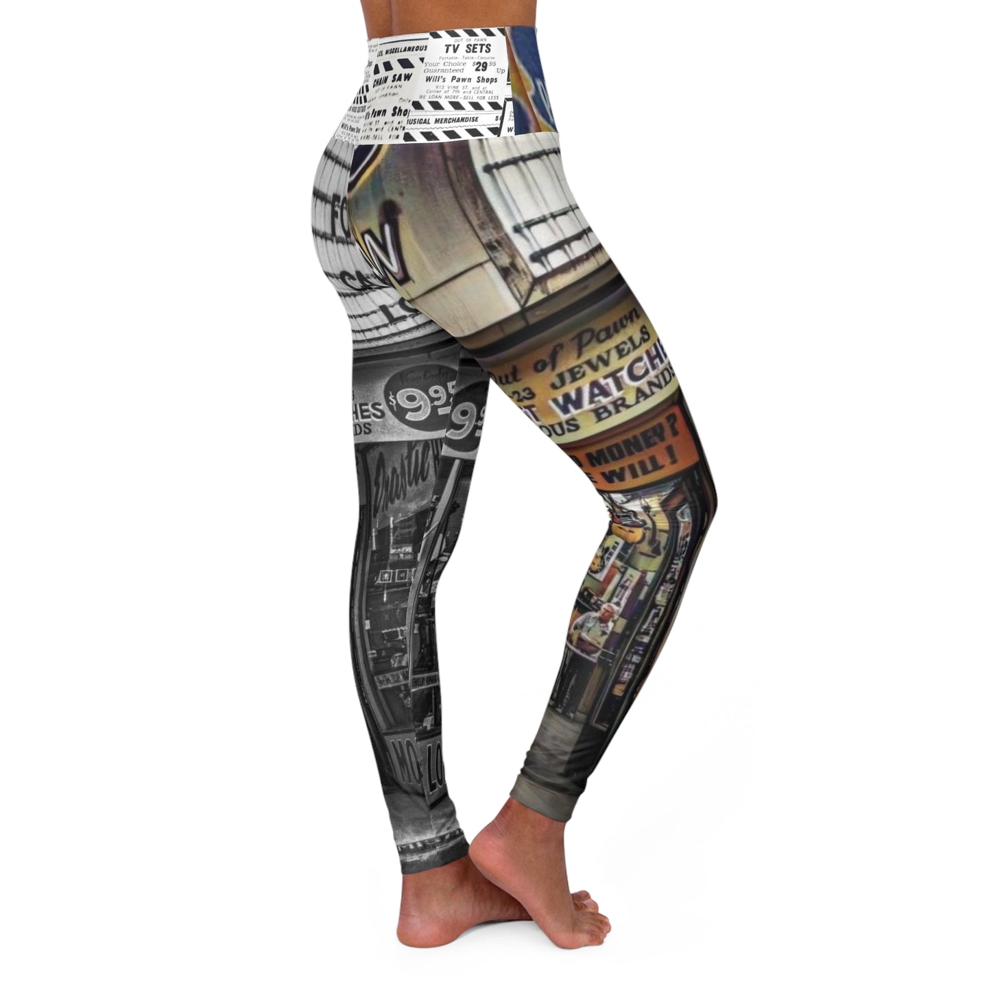 Will’s Pawn Shop Cincinnati High Wasted Yoga Leggings