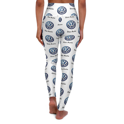 VW Das Auto High Waisted Yoga Leggings (AOP) l