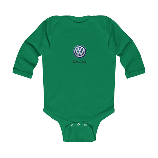 VW Das Auto Logo Evolution Infant Long Sleeve Bodysuit