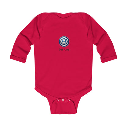 VW Das Auto Logo Evolution Infant Long Sleeve Bodysuit