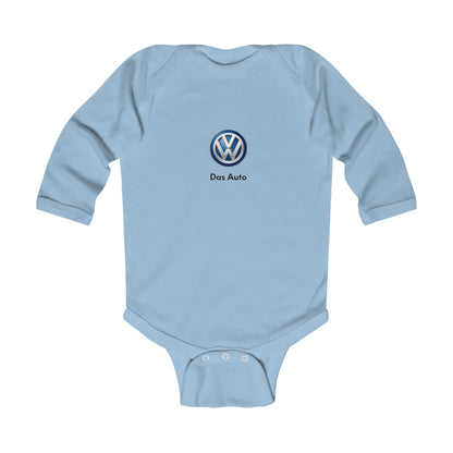 VW Das Auto Logo Evolution Infant Long Sleeve Bodysuit