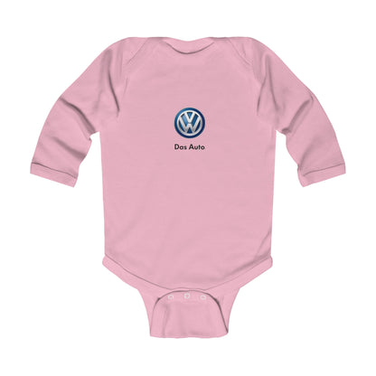 VW Das Auto Logo Evolution Infant Long Sleeve Bodysuit