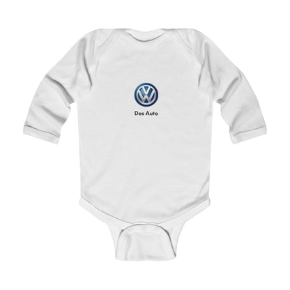 VW Das Auto Logo Evolution Infant Long Sleeve Bodysuit