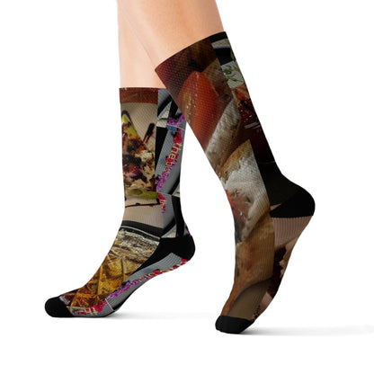 the Bistro on Main Sublimation Socks