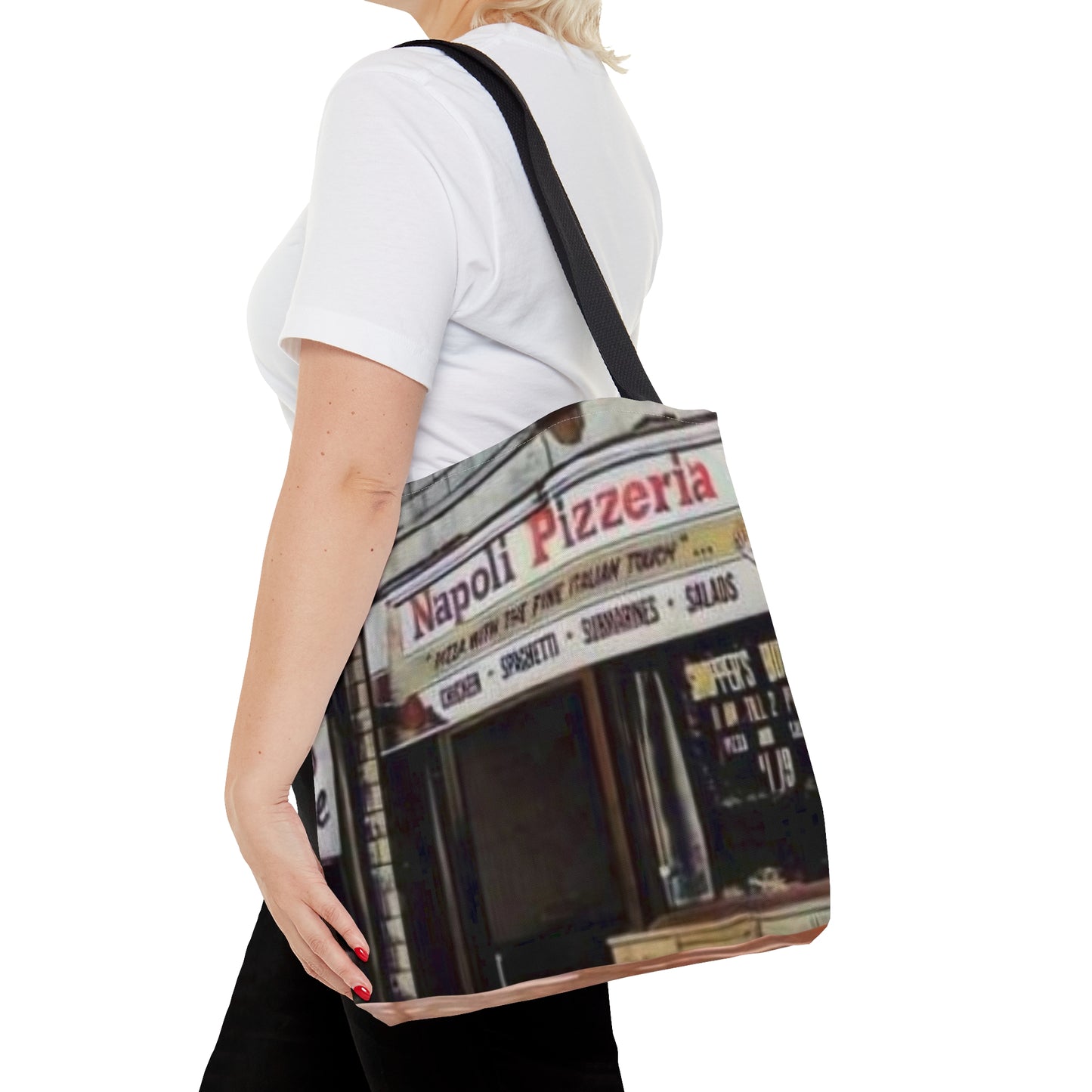 Napoli Pizza Tote Bag (AOP)