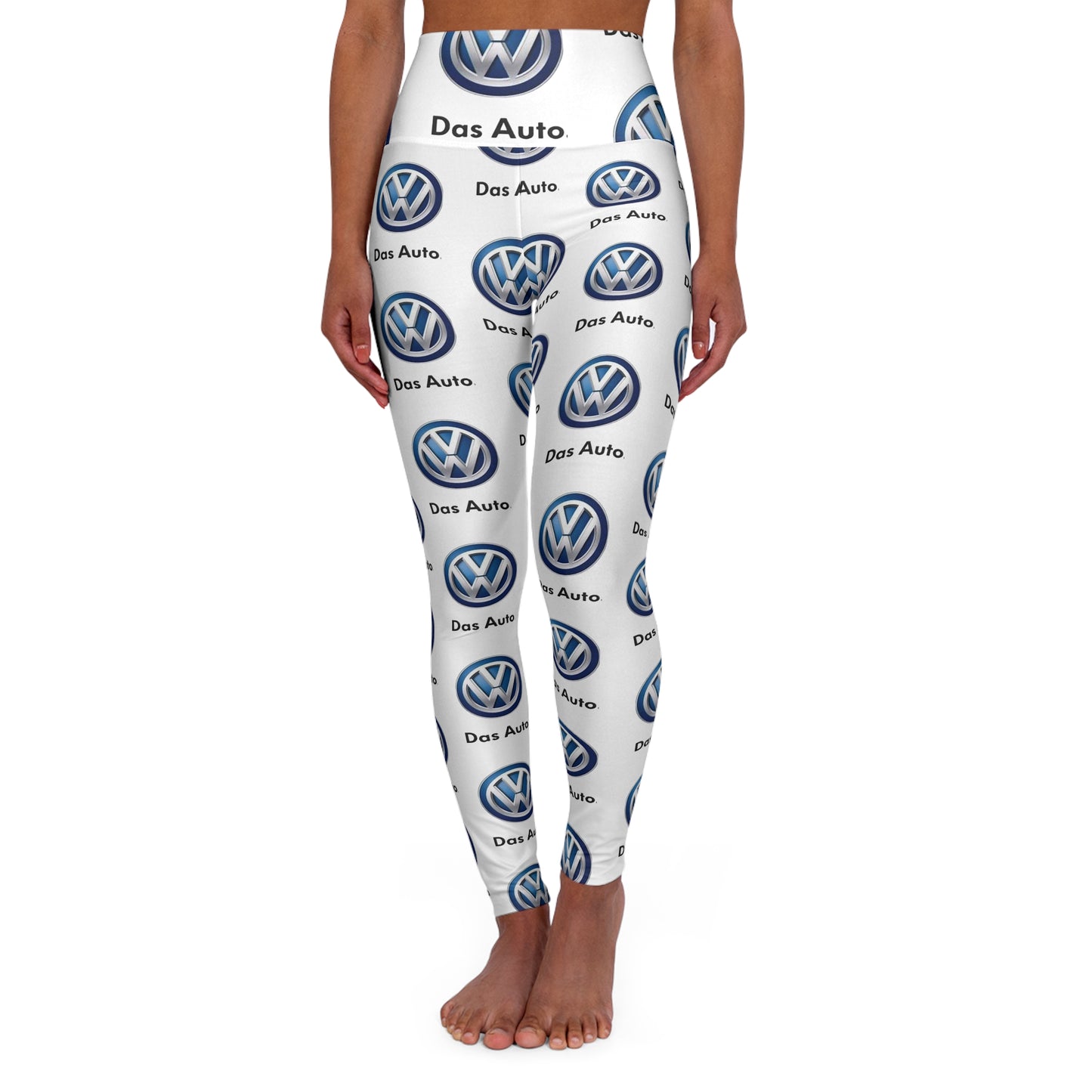 VW Das Auto High Waisted Yoga Leggings (AOP) l