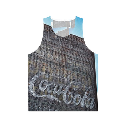 Coca Cola Brickboard Unisex Tank Top (AOP)