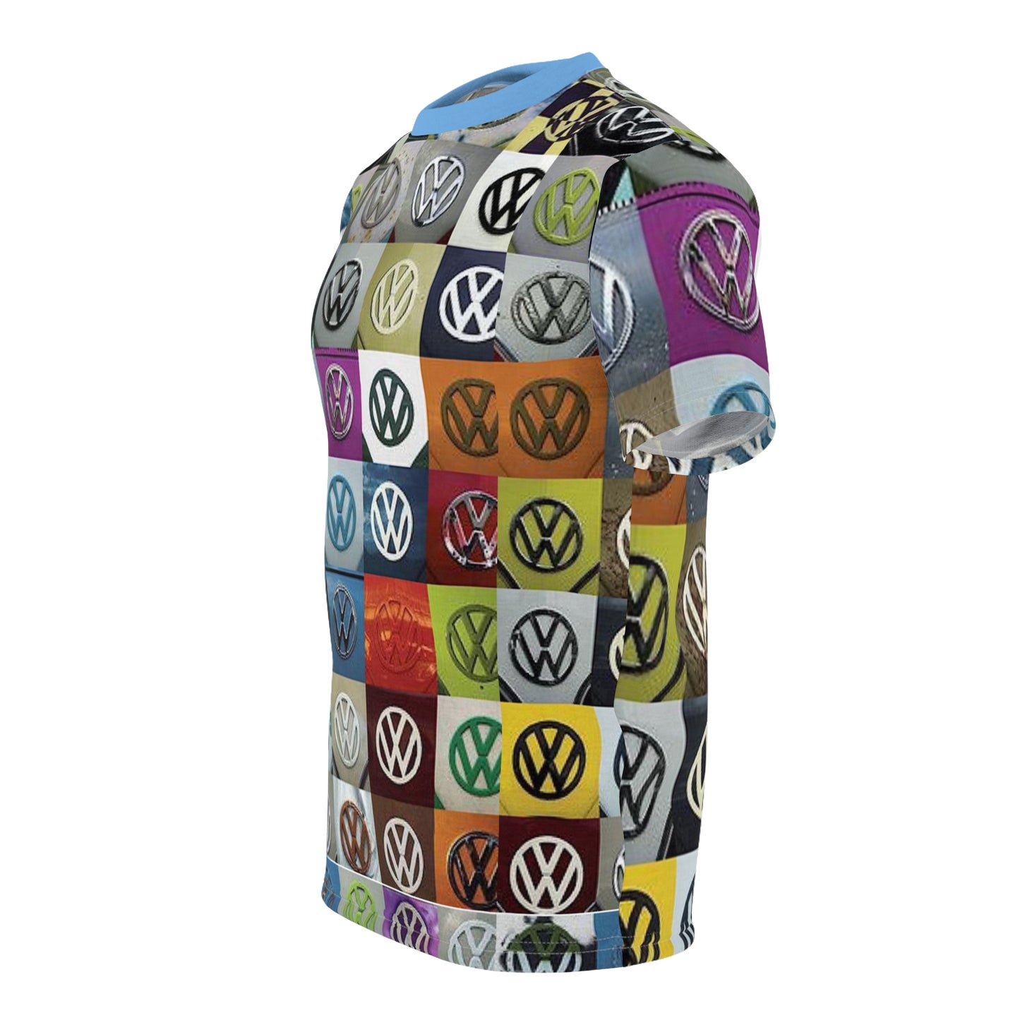 Multi Volkswagen Unisex Cut & Sew Tee (AOP)