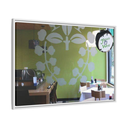 Japan West Findlay O. Modern Botanical Canvas Art - Framed Wall Decor for Dining Spaces