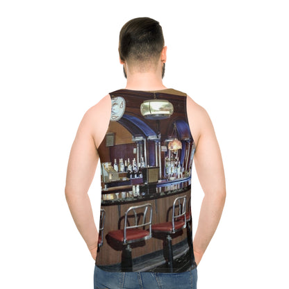 Taco Ed’s Unisex Tank Top (AOP)