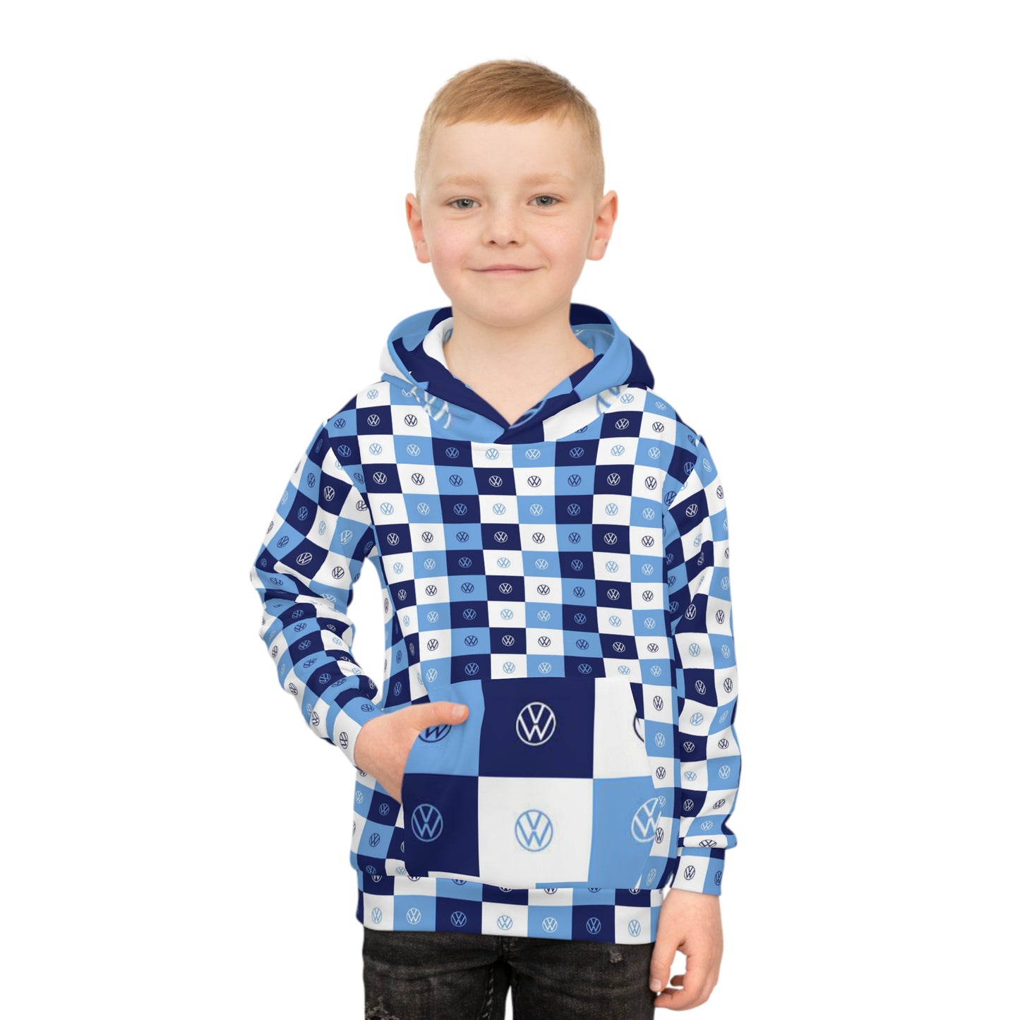 2024 VW BLUES VOLKSWAGEN Children's Hoodie (AOP)