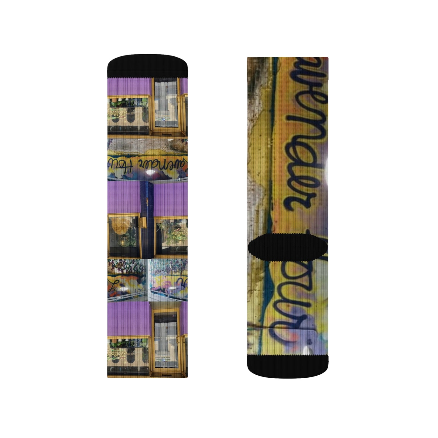 113 E Crawford Homer Bean | Lavender Hour Sublimation Socks