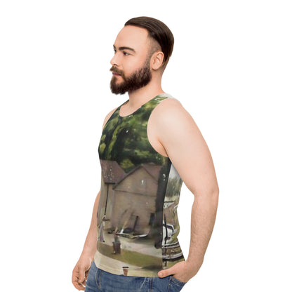 Riverside Park Unisex Tank Top (AOP)