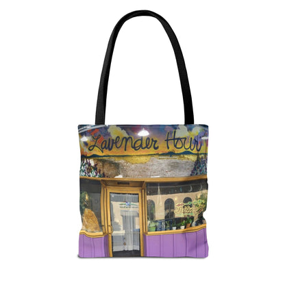 113 E Crawford Homer Bean | Lavender Hour  Tote Bag (AOP)